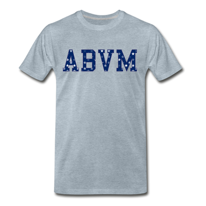 ABVM Unisex Jersey T-Shirt by Bella + Canvas - heather ice blue