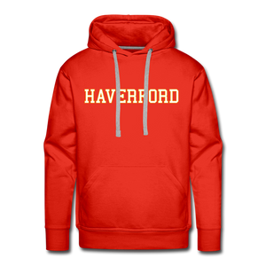 Haverford Men’s Premium Hoodie - red
