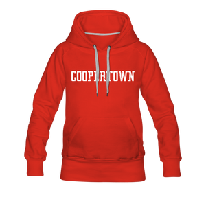 Coop Women’s Premium Hoodie - red