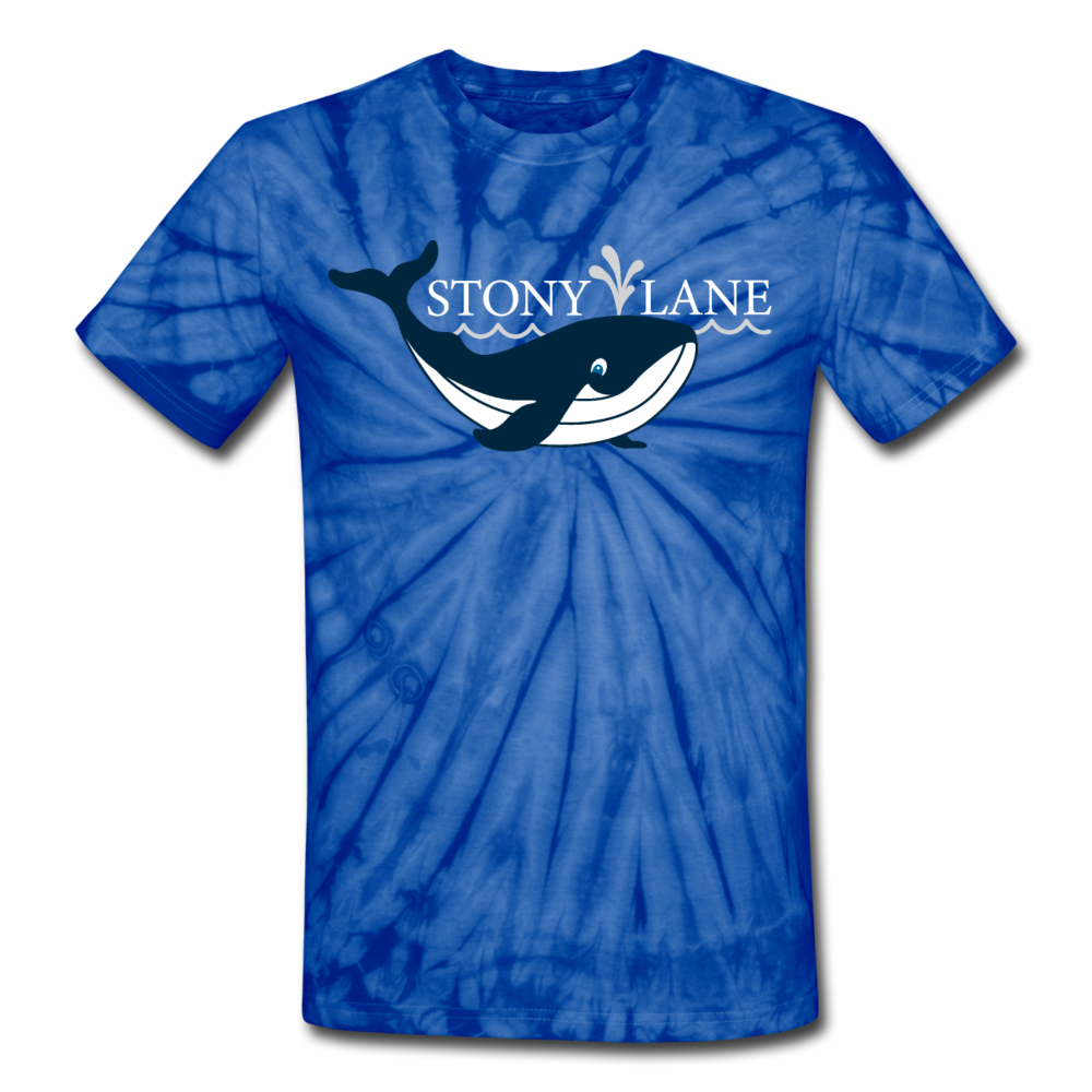 SL Tie Dye T-Shirt - spider blue