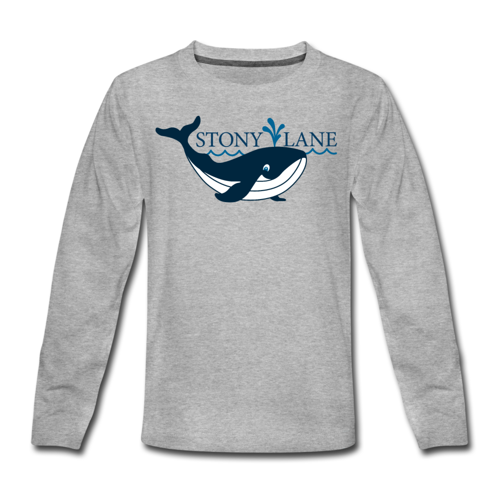 SL Kids' Premium Long Sleeve T-Shirt - heather gray