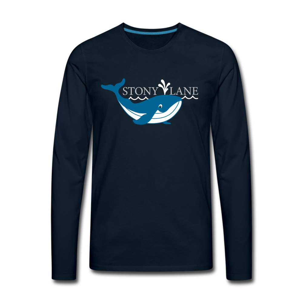 SL Men's Premium Long Sleeve T-Shirt - deep navy