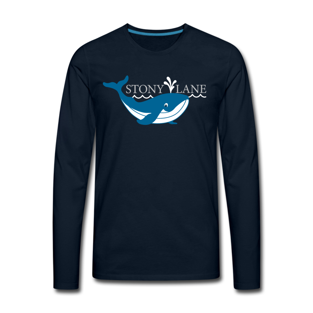 SL Men's Premium Long Sleeve T-Shirt - deep navy
