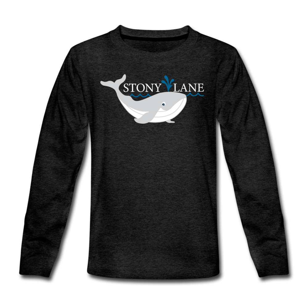 SL Kids' Premium Long Sleeve T-Shirt - charcoal grey