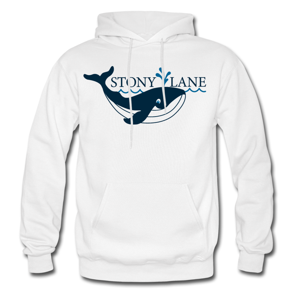 SL Heavy Blend Adult Hoodie - white