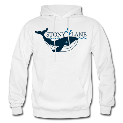 SL Heavy Blend Adult Hoodie - white