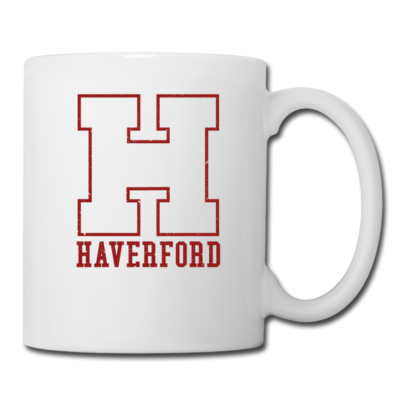 Haverford Coffee/Tea Mug H - white