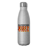 Haverford Vibes Insulated Stainless Steel Water Bottle - silver glitter