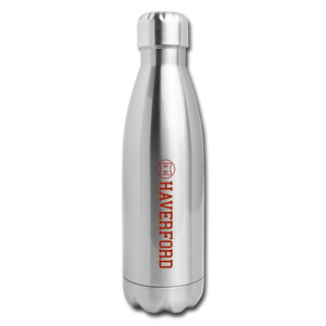 Haverford Insulated Stainless Steel Water Bottle - silver