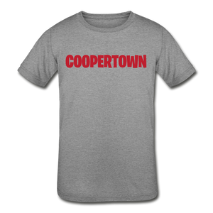Coop Youth Fort Type Tee - heather grey