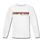 Coop Youth Long Sleeve Minetype - white
