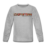 Coop Youth Long Sleeve Minetype - heather gray