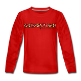 Coop Youth Long Sleeve Minetype - red