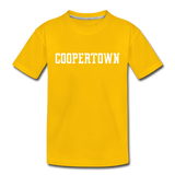 Coop Youth Short Sleeve - sun yellow