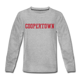 Coop Vintage Youth Long Sleeve - heather gray
