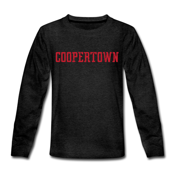 Coop Vintage Youth Long Sleeve - charcoal grey