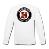 Haverford Stronger Together Youth Long Sleeve. (Back is Shown. Front says "UNITY") - white