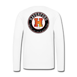 Haverford Long Sleeve Together Tee (Back is Shown. Front says, HAVERFORD) - white