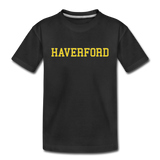 Haverford Youth Short Sleeve Cotton - black