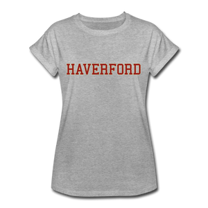 Haverford Adult Short Sleeve Women's - heather gray