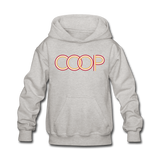 Coop Youth Hoodie - heather gray