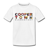 Coop Lego Pattern Youth Short Sleeve - white