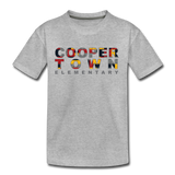 Coop Lego Pattern Youth Short Sleeve - heather gray