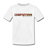 Coop Minetype Youth Short Sleeve - white