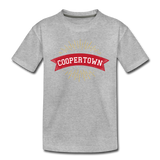 Coop Banner Youth Short Sleeve - heather gray