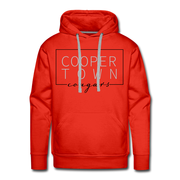 Coop Square Adult Hoodie - red