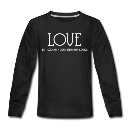 Kids' Premium Long Sleeve T-Shirt - black