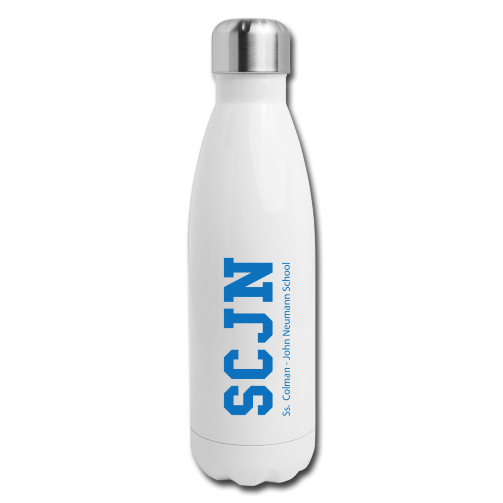 Insulated Stainless Steel Water Bottle - white