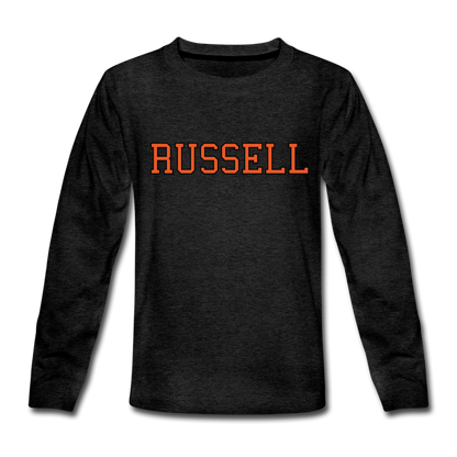 Kids' Premium Long Sleeve T-Shirt - charcoal grey
