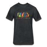 Clubhouse Adult Fitted Cotton/Poly T-Shirt by Next Level - heather black