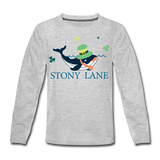 SL Kids' Premium Long Sleeve T-Shirt - heather gray