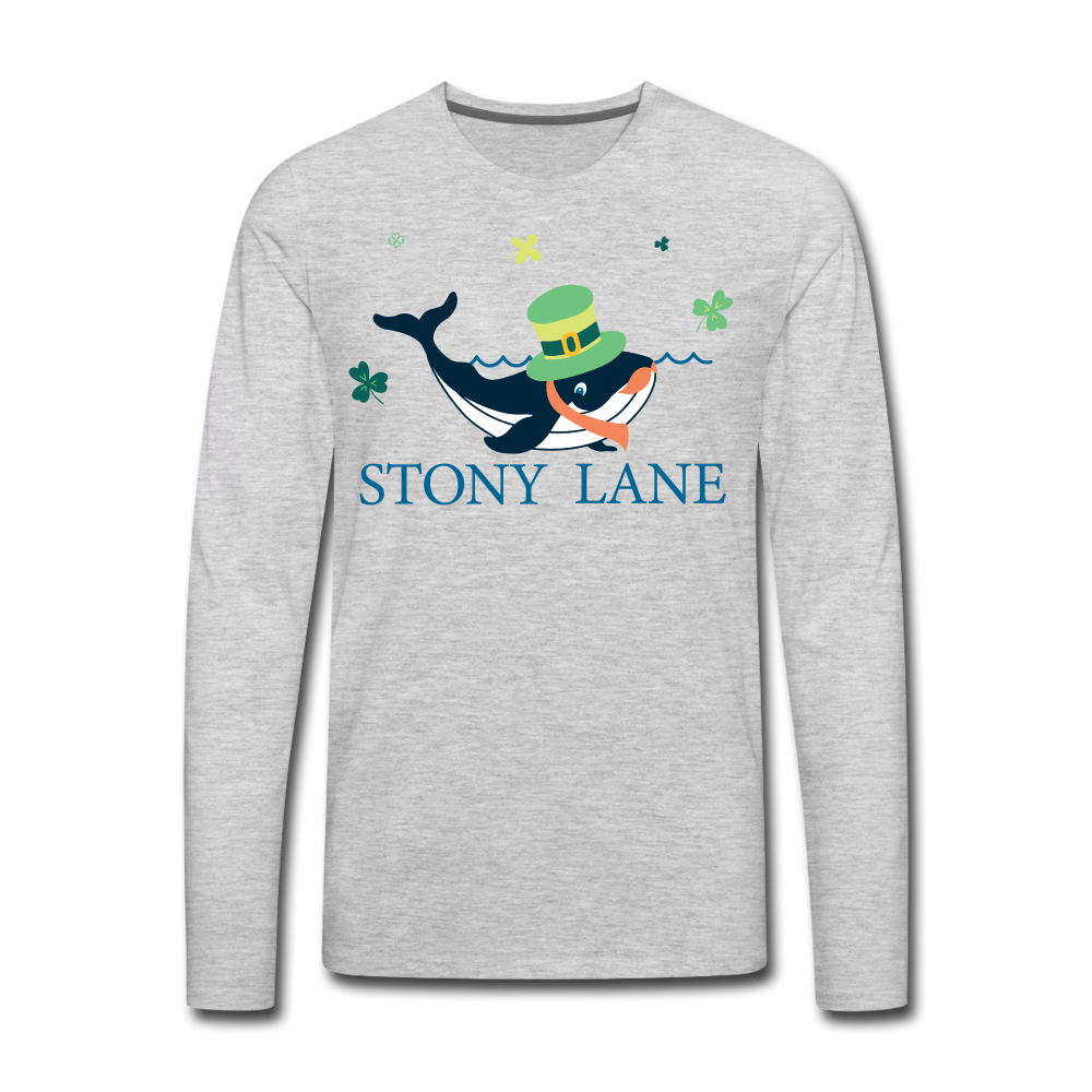 SL Adult Premium Long Sleeve T-Shirt - heather gray