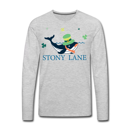 SL Adult Premium Long Sleeve T-Shirt - heather gray