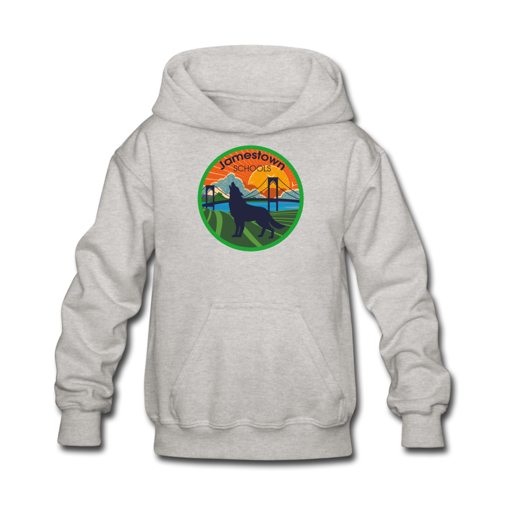 JS Kids' Hoodie - heather gray