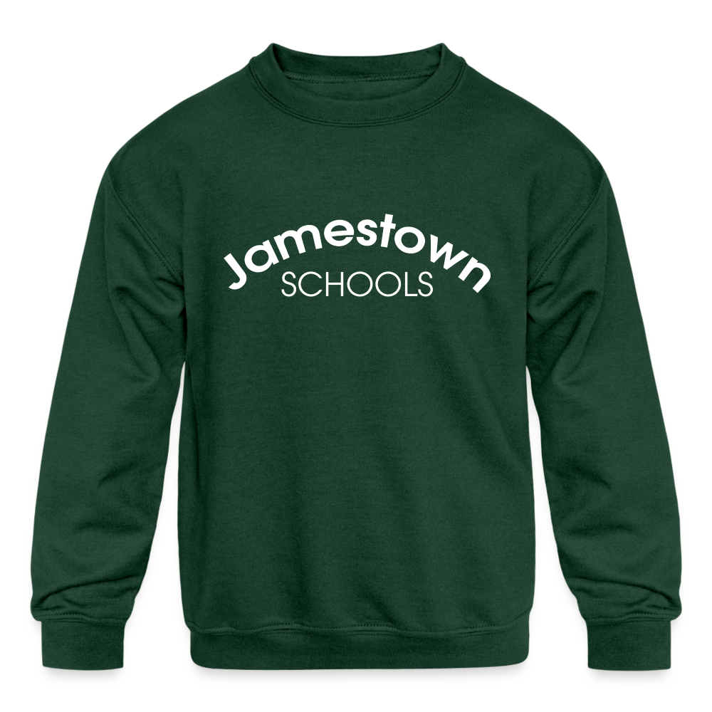 Kids' Crewneck Sweatshirt - forest green