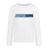 ABVM Kids' Premium Stripes Long Sleeve - white