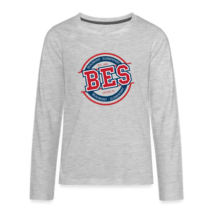 BES Circle Up Long Sleeve - heather gray