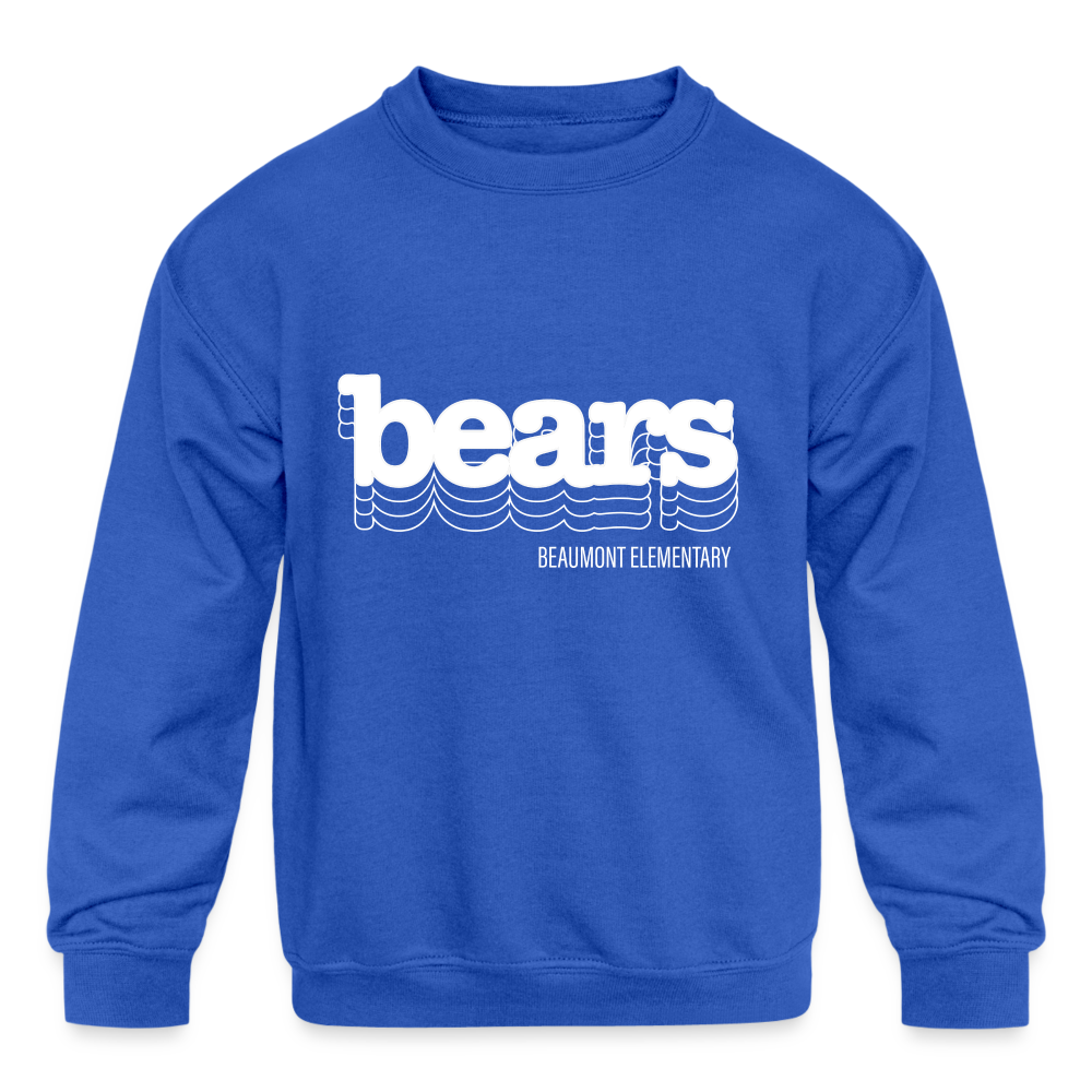 BES Bears Kids' Crewneck - royal blue