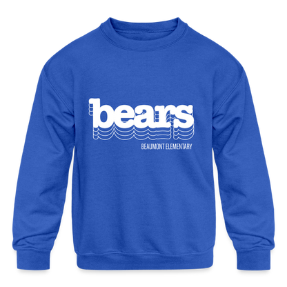 BES Bears Kids' Crewneck - royal blue