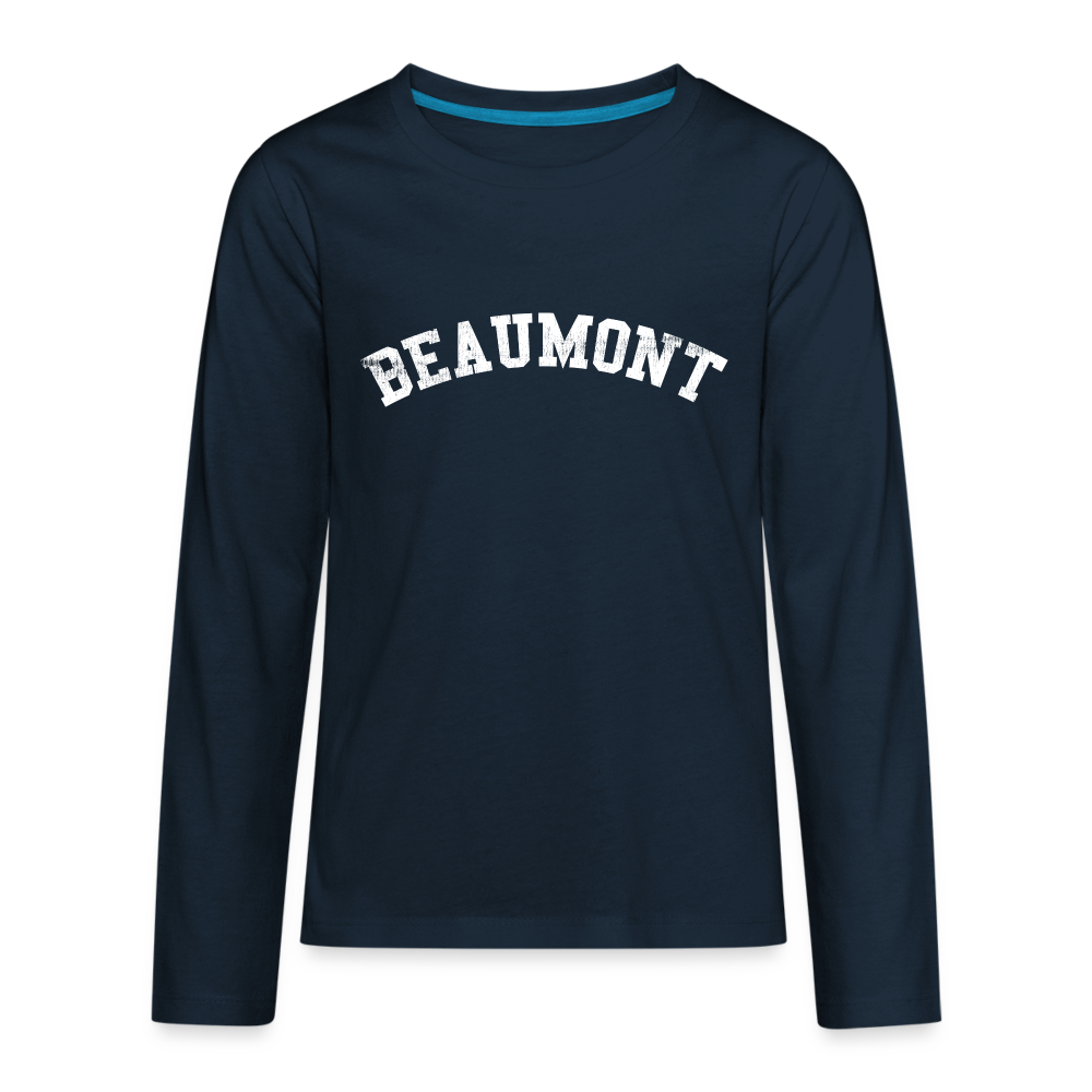 BES Kids' Vintage Long Sleeve - deep navy