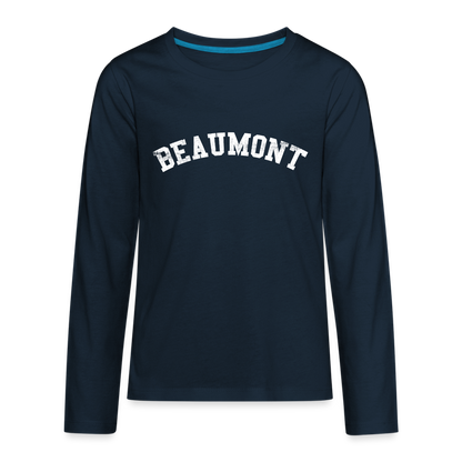 BES Kids' Vintage Long Sleeve - deep navy