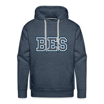 BES Men’s Favorite Hoodie - heather denim