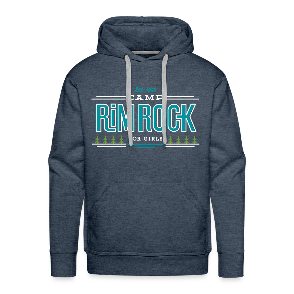 RR Favorite Hoodie - heather denim