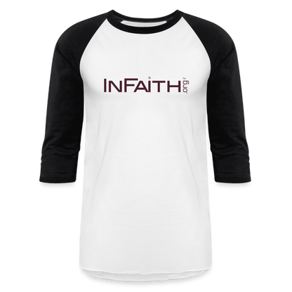 INF Baseball T-Shirt - white/black