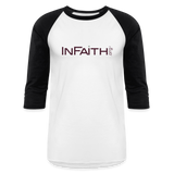 INF Baseball T-Shirt - white/black