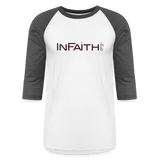 INF Baseball T-Shirt - white/charcoal